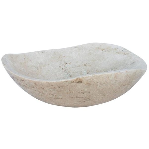 Eden Bath Eden Bath EB-S032BT-P Beige Travertine Freeform Vessel Sink EB_S032BT-P